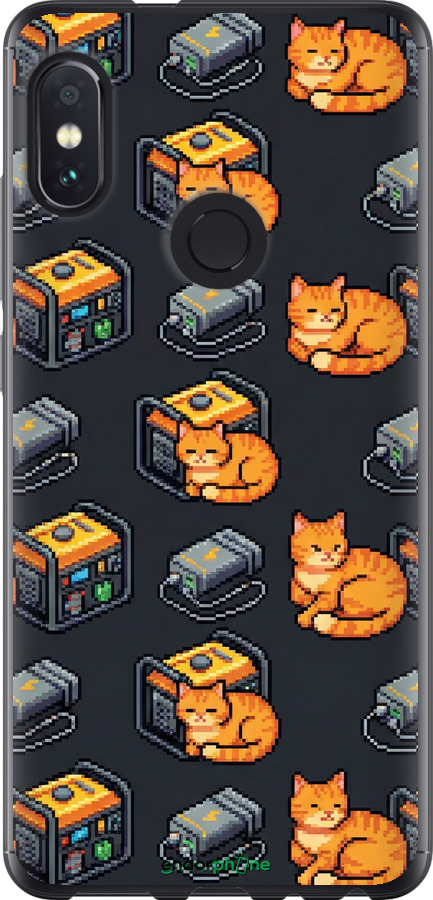 Силиконовый чехол Autonomous Zone для Xiaomi Redmi Note 5 Pro - 6771u-1353 изображение 