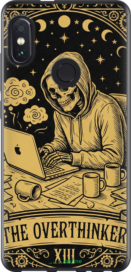 2D пластиковий чехол The Overthinker для Xiaomi Redmi Note 5 Pro - 6774t-1353 изображение 