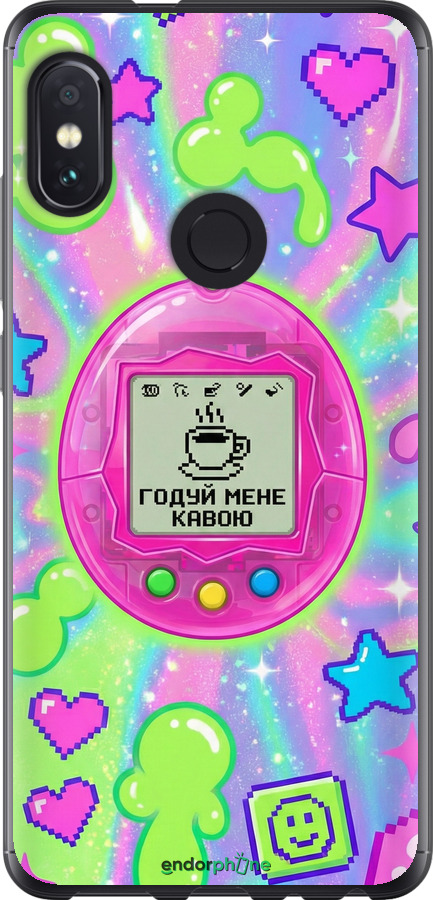 2D пластиковый чехол Y2K Aesthetic Retro Pet: Годуй мене кавою для Xiaomi Redmi Note 5 - 6784t-1516 изображение 