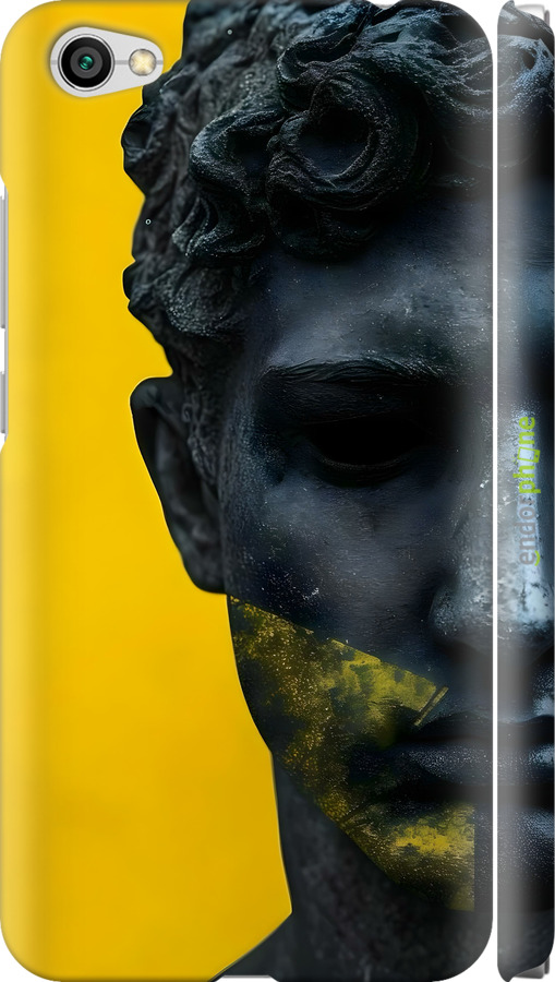 3D пластиковий матовий чехол Статуя арт для Xiaomi Redmi Note 5A - 6330m-1401 изображение 