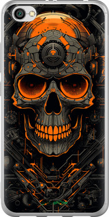 2D пластиковый чехол Череп для Xiaomi Redmi Note 5A - 5952t-1401 изображение 