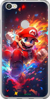 Силиконовый чехол Супер Марио для Xiaomi Redmi Note 5A Prime - 6342u-1063 изображение 