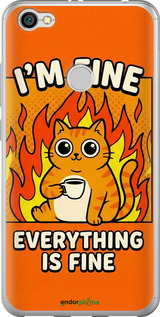 2D пластиковый чехол 'Funny Cat' для Xiaomi Redmi Note 5A Prime изображение 10