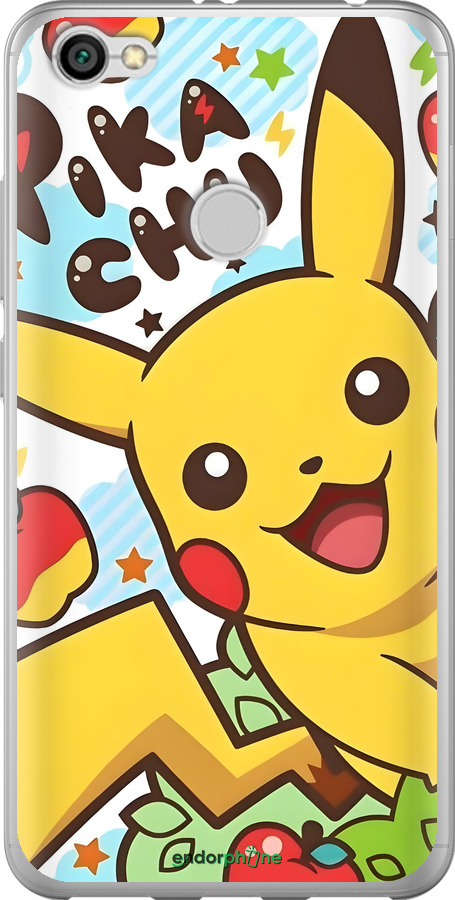 2D пластиковый чехол Пикачу 2 для Xiaomi Redmi Note 5A Prime - 6391t-1063 изображение 