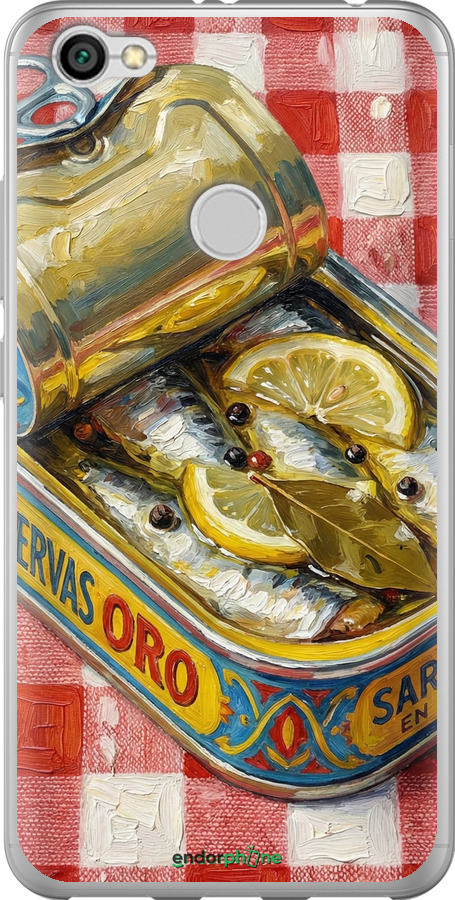 2D пластиковый чехол Vintage Sardine Tin Phone для Xiaomi Redmi Note 5A Prime - 6772t-1063 изображение 