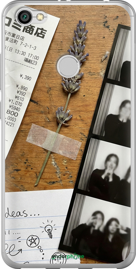 2D пластиковый чехол Aesthetic Scrapbook Collage для Xiaomi Redmi Note 5A Prime - 6773t-1063 изображение 