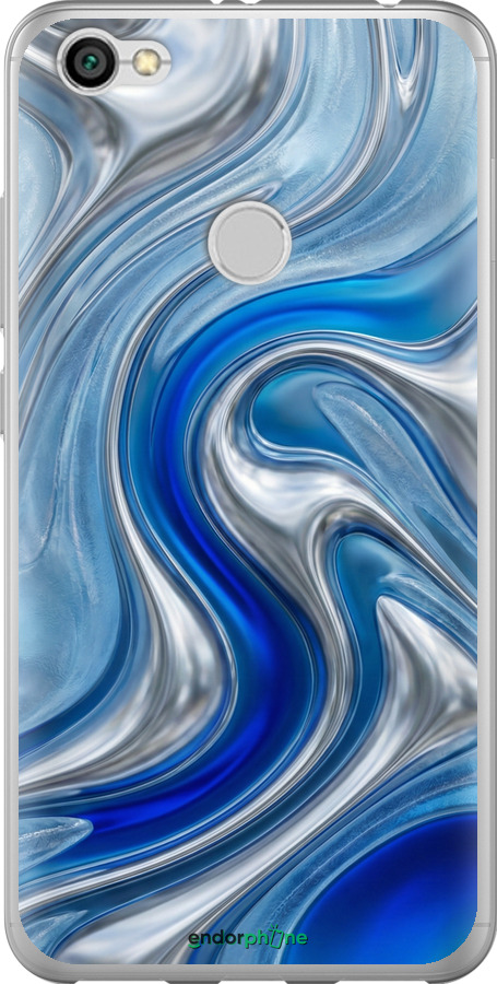 Силіконовий чехол Liquid Chrome для Xiaomi Redmi Note 5A Prime - 6781u-1063 изображение 