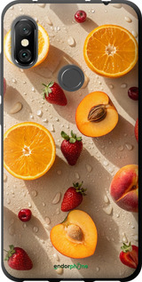 TPU чехол Фрукты 3 для Xiaomi Redmi Note 6 Pro - 6703b-1551 изображение 