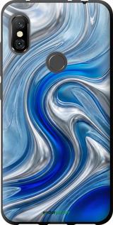 TPU чехол Liquid Chrome для Xiaomi Redmi Note 6 Pro - 6781b-1551 изображение 