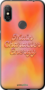 TPU чехол Aura Gradient Main Character Energy Aesthetic Y2K для Xiaomi Redmi Note 6 Pro - 6783b-1551 изображение 