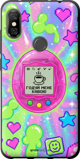 TPU чехол Y2K Aesthetic Retro Pet: Годуй мене кавою для Xiaomi Redmi Note 6 Pro - 6784b-1551 изображение 
