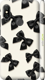 3D пластиковий матовий чехол Dark Coquette для Xiaomi Redmi Note 6 Pro - 6765m-1551 изображение 