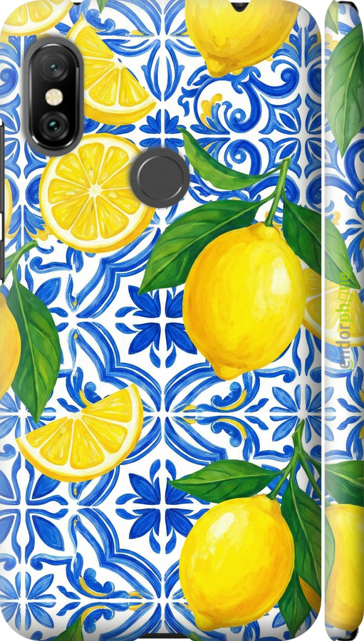 3D пластиковый матовый чехол Grocery Girl Italian Summer для Xiaomi Redmi Note 6 Pro - 6766m-1551 изображение 