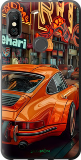 2D пластиковый чехол Порше для Xiaomi Redmi Note 6 Pro - 6334t-1551 изображение 