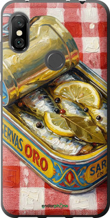 2D пластиковий чехол Vintage Sardine Tin Phone для Xiaomi Redmi Note 6 Pro - 6772t-1551 изображение 