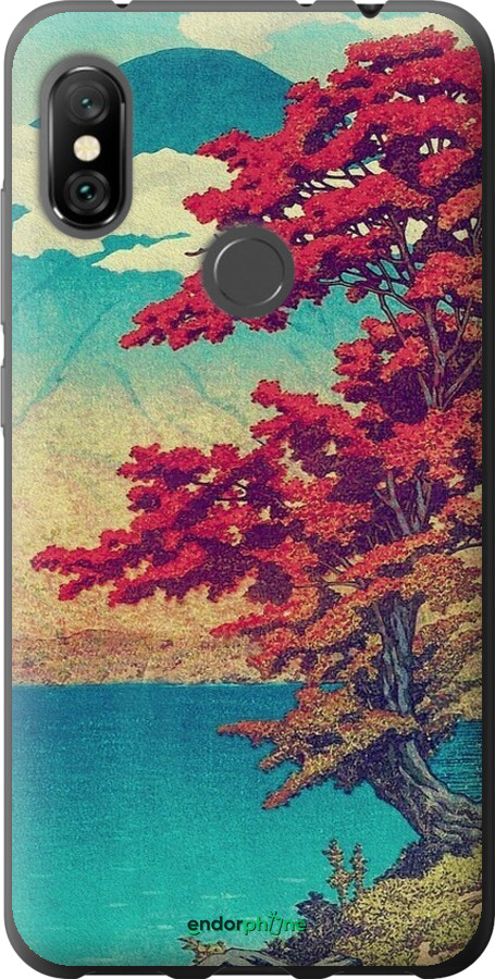 2D пластиковый чехол С изображением природы для Xiaomi Redmi Note 6 Pro - 6469t-1551 изображение 