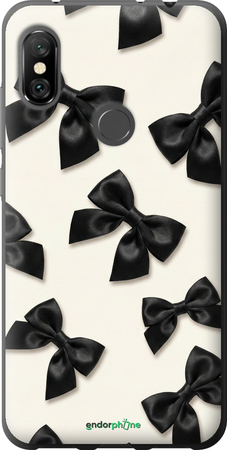 Силиконовый чехол Dark Coquette для Xiaomi Redmi Note 6 Pro - 6765u-1551 изображение 