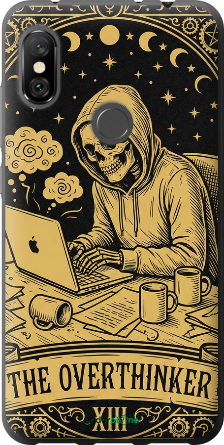 2D пластиковый чехол The Overthinker для Xiaomi Redmi Note 6 Pro - 6774t-1551 изображение 