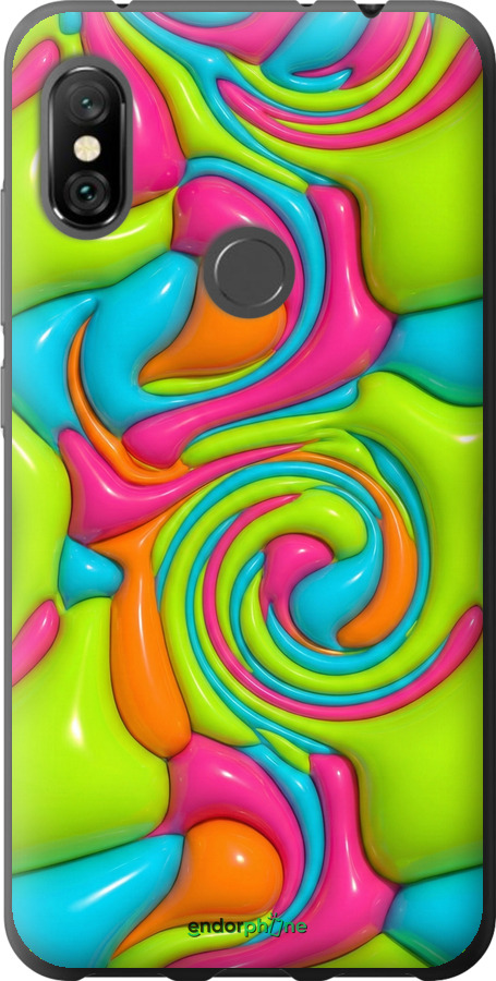 2D пластиковый чехол Y2K Jelly Dream для Xiaomi Redmi Note 6 Pro - 6780t-1551 изображение 