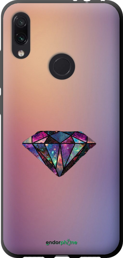TPU чехол Диамант для Xiaomi Redmi Note 7 - 4352b-1639 изображение 