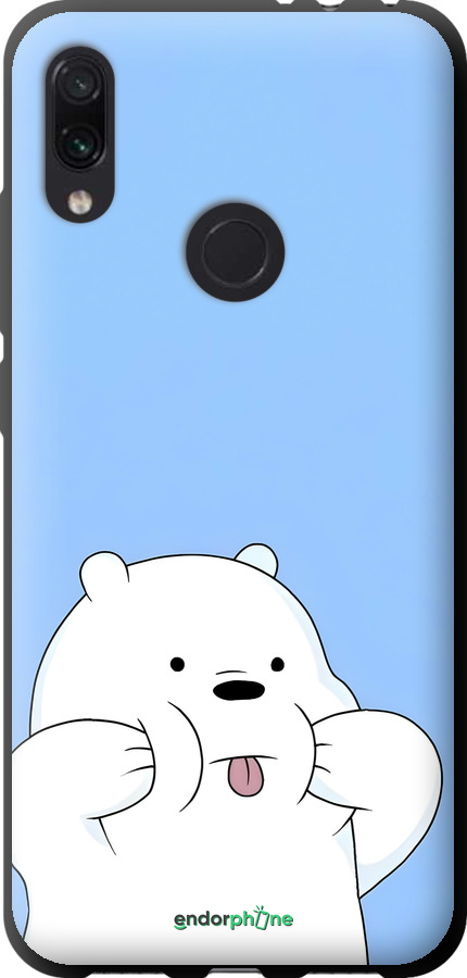 TPU чехол Милый мишка для Xiaomi Redmi Note 7 - 6357b-1639 изображение 