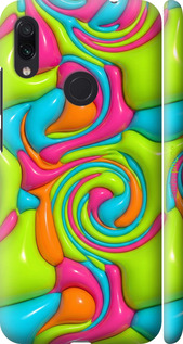 3D пластиковый матовый чехол Y2K Jelly Dream для Xiaomi Redmi Note 7 - 6780m-1639 изображение 
