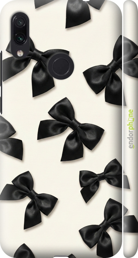 3D пластиковый матовый чехол Dark Coquette для Xiaomi Redmi Note 7 - 6765m-1639 изображение 