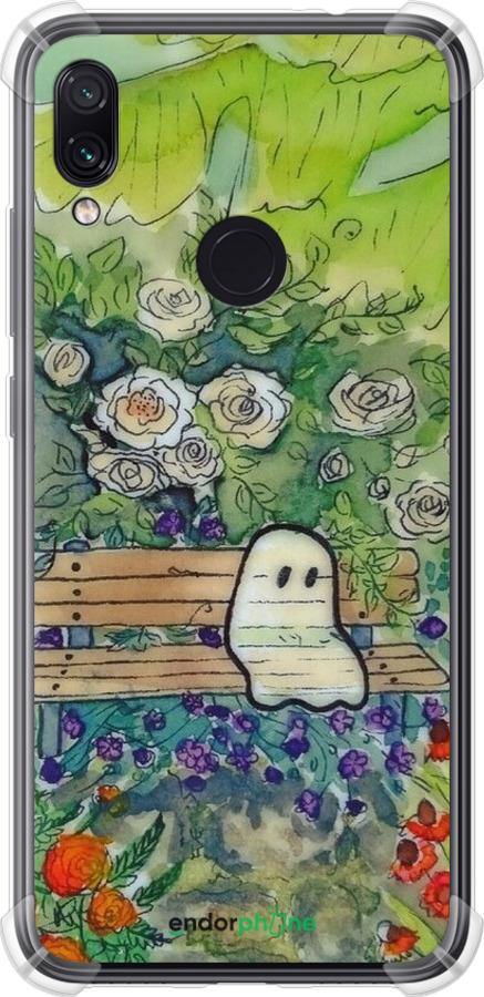 Силіконовий протиударний с посиленими кутами чехол Привид 3 для Xiaomi Redmi Note 7 - 6248sp-1639 изображение 