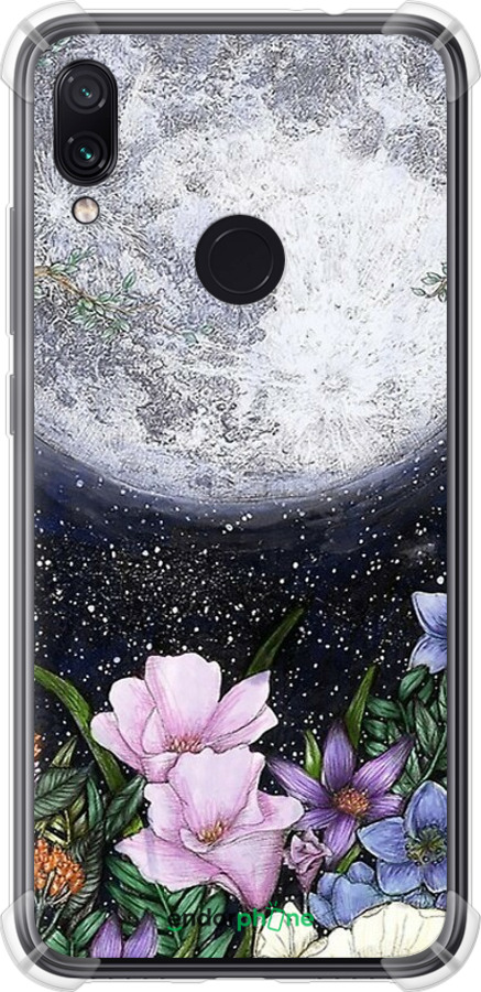 Силикон с усиленными углами чехол Полночь в саду для Xiaomi Redmi Note 7 - 6259sp-1639 изображение 