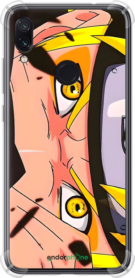 Силіконовий протиударний с посиленими кутами чехол Наруто 2 для Xiaomi Redmi Note 7 - 6297sp-1639 изображение 