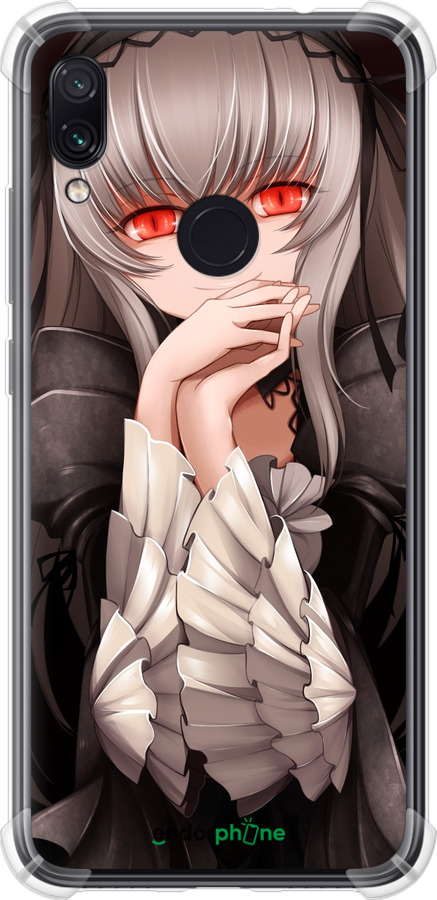 Силикон с усиленными углами чехол Suigintou для Xiaomi Redmi Note 7 - 6606sp-1639 изображение 