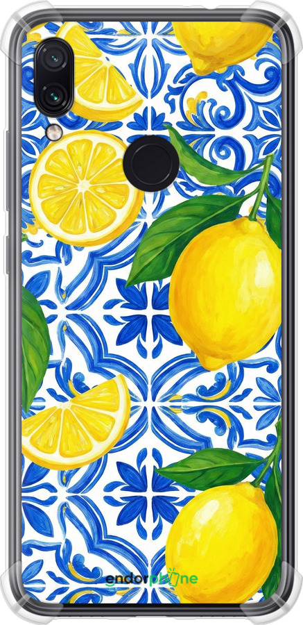 Силіконовий протиударний с посиленими кутами чехол Grocery Girl Italian Summer для Xiaomi Redmi Note 7 - 6766sp-1639 изображение 