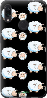 Силіконовий чехол Овечки1 для Xiaomi Redmi Note 7 - 4637u-1639 изображение 