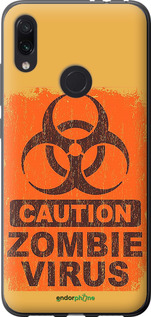 Силиконовый чехол Biohazard 1 для Xiaomi Redmi Note 7 - 4817u-1639 изображение 