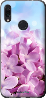 Силиконовый чехол Сирень для Xiaomi Redmi Note 7 - 527u-1639 изображение 
