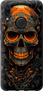 Силіконовий чехол Череп для Xiaomi Redmi Note 7 - 5952u-1639 изображение 