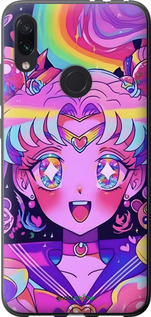 Силиконовый чехол Сейлор Мун 3 для Xiaomi Redmi Note 7 - 6352u-1639 изображение 
