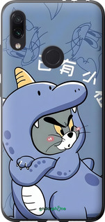Силиконовый чехол Том и джерри 1 для Xiaomi Redmi Note 7 - 6358u-1639 изображение 