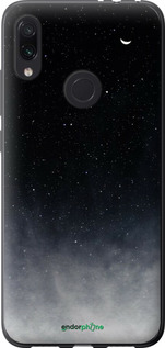 Силиконовый чехол Сині хмари, Синій місяць для Xiaomi Redmi Note 7 - 6396u-1639 изображение 