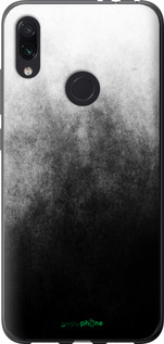 Силиконовый чехол Абстрактная композиция в серых тонах для Xiaomi Redmi Note 7 - 6477u-1639 изображение 