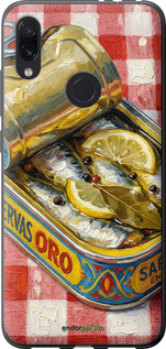Силіконовий чехол Vintage Sardine Tin Phone для Xiaomi Redmi Note 7 - 6772u-1639 изображение 