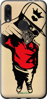 Силиконовый чехол Swag. Super для Xiaomi Redmi Note 7 - 808u-1639 изображение 