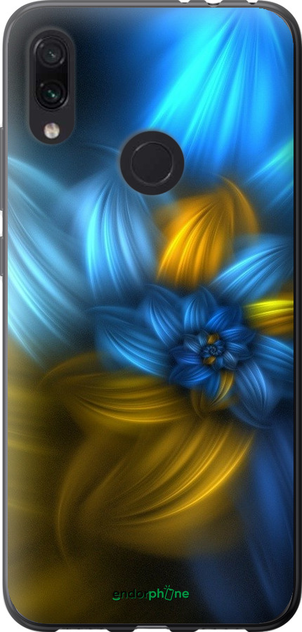 

Силіконовий чохол "Візерунок 46" для Xiaomi Redmi Note 7, Синій