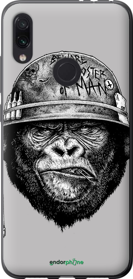 Силиконовый чехол military monkey для Xiaomi Redmi Note 7 - 4177u-1639 изображение 