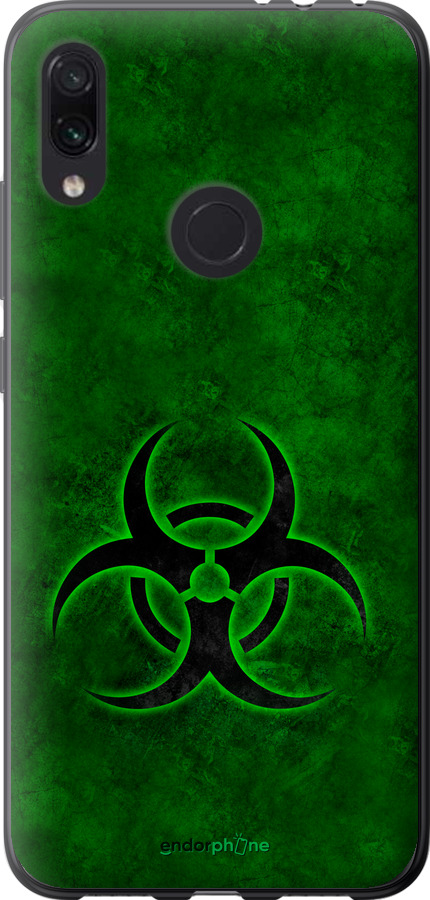 Силиконовый чехол biohazard 30 для Xiaomi Redmi Note 7 - 4848u-1639 изображение 