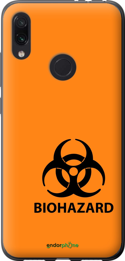 Силиконовый чехол biohazard 33 для Xiaomi Redmi Note 7 - 4851u-1639 изображение 