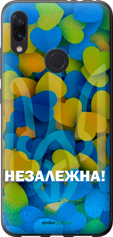 Силиконовый чехол Незалежна для Xiaomi Redmi Note 7 - 5447u-1639 изображение 