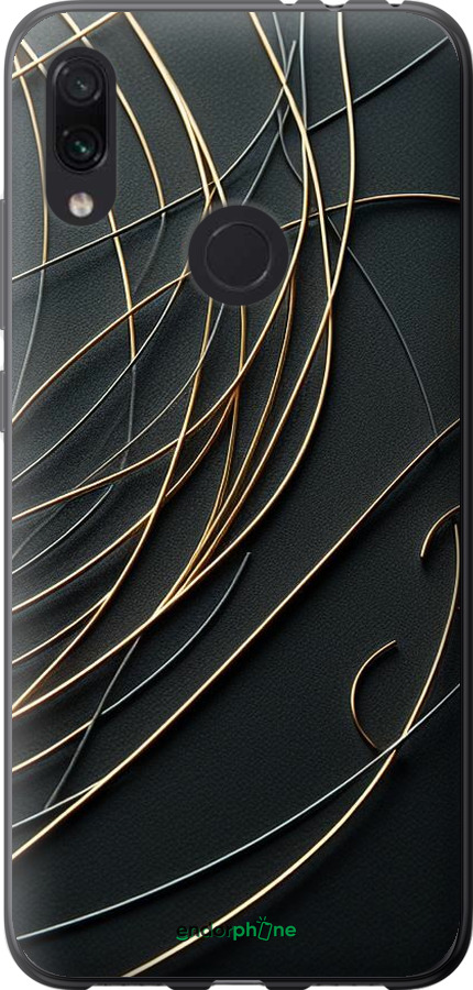 Силиконовый чехол Связь между мирами для Xiaomi Redmi Note 7 - 5837u-1639 изображение 
