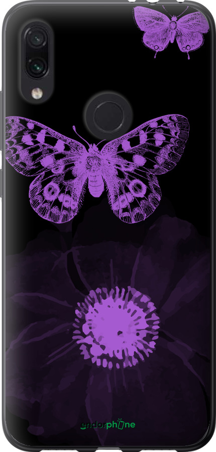 Силиконовый чехол Нежность для Xiaomi Redmi Note 7 - 5906u-1639 изображение 