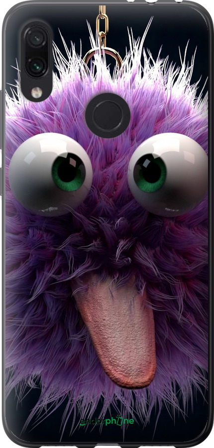 Силиконовый чехол Пушистик для Xiaomi Redmi Note 7 - 6017u-1639 изображение 